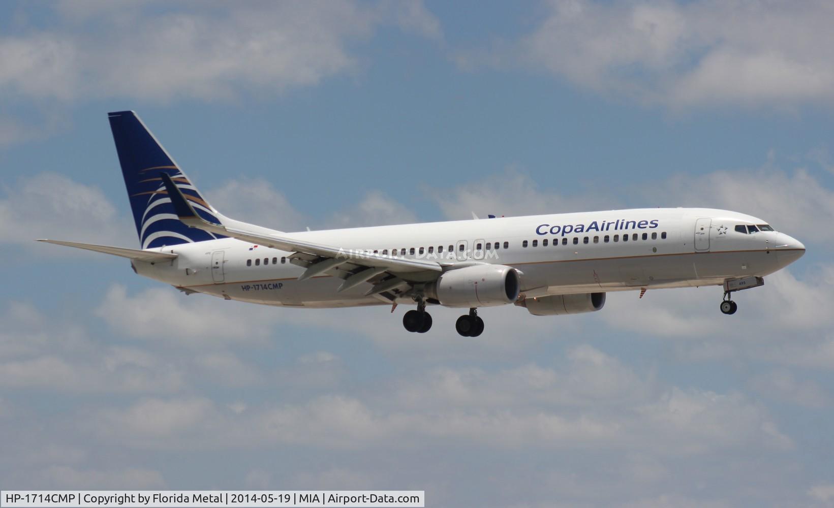 HP-1714CMP, 2010 Boeing 737-8V3 C/N 40891, Copa 737-800