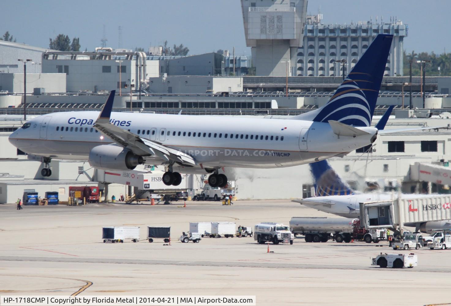 HP-1718CMP, 2011 Boeing 737-8V3 C/N 38139, Copa 737-800