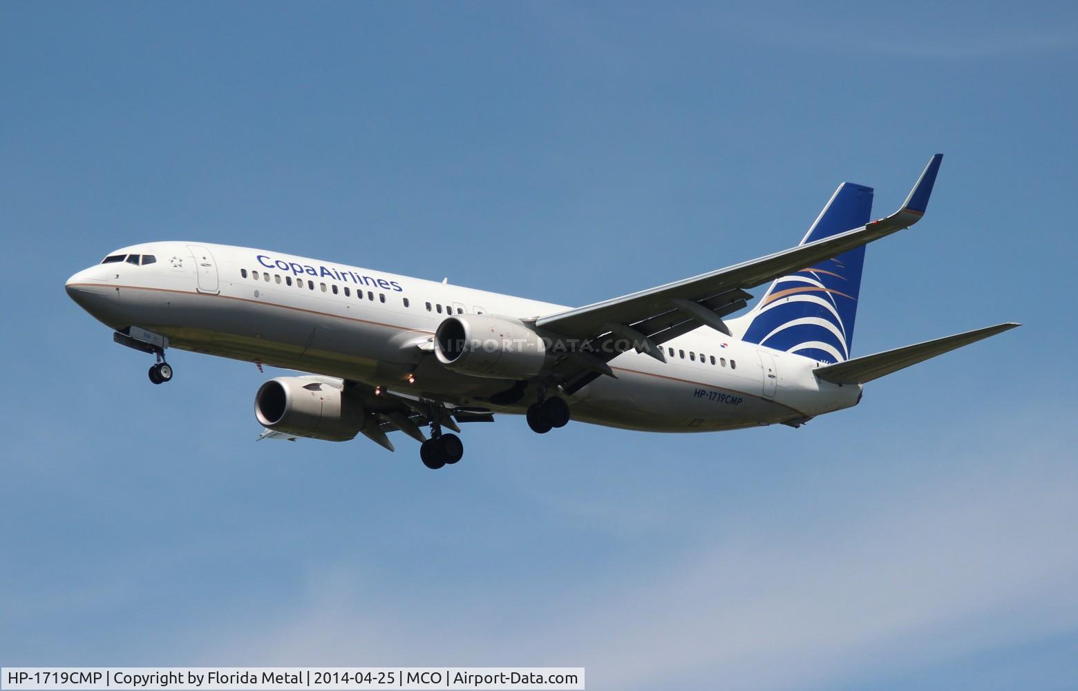 HP-1719CMP, 2011 Boeing 737-8V3 C/N 37957, Copa 737-800