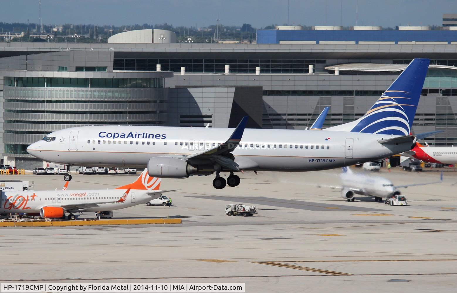 HP-1719CMP, 2011 Boeing 737-8V3 C/N 37957, Copa 737-800