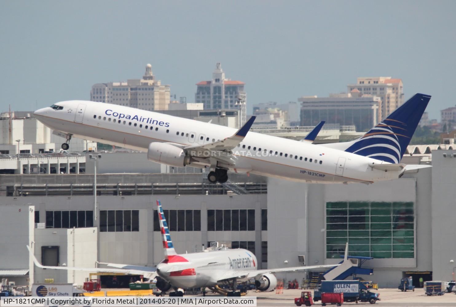 HP-1821CMP, 2012 Boeing 737-8V3 C/N 41089, Copa 737-800
