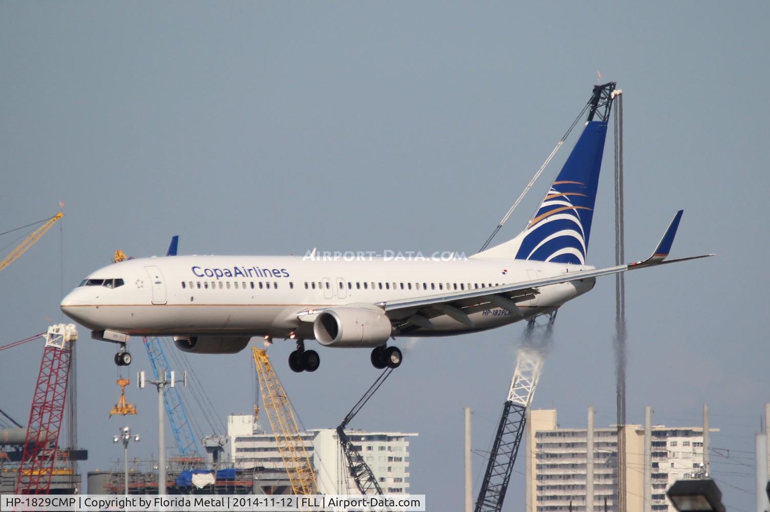 HP-1829CMP, 2013 Boeing 737-8V3 C/N 38882, Copa 737-800