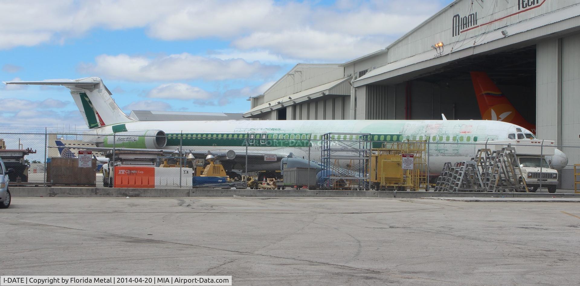 I-DATE, 1993 McDonnell Douglas MD-82 (DC-9-82) C/N 53217, Alitalia MD-82