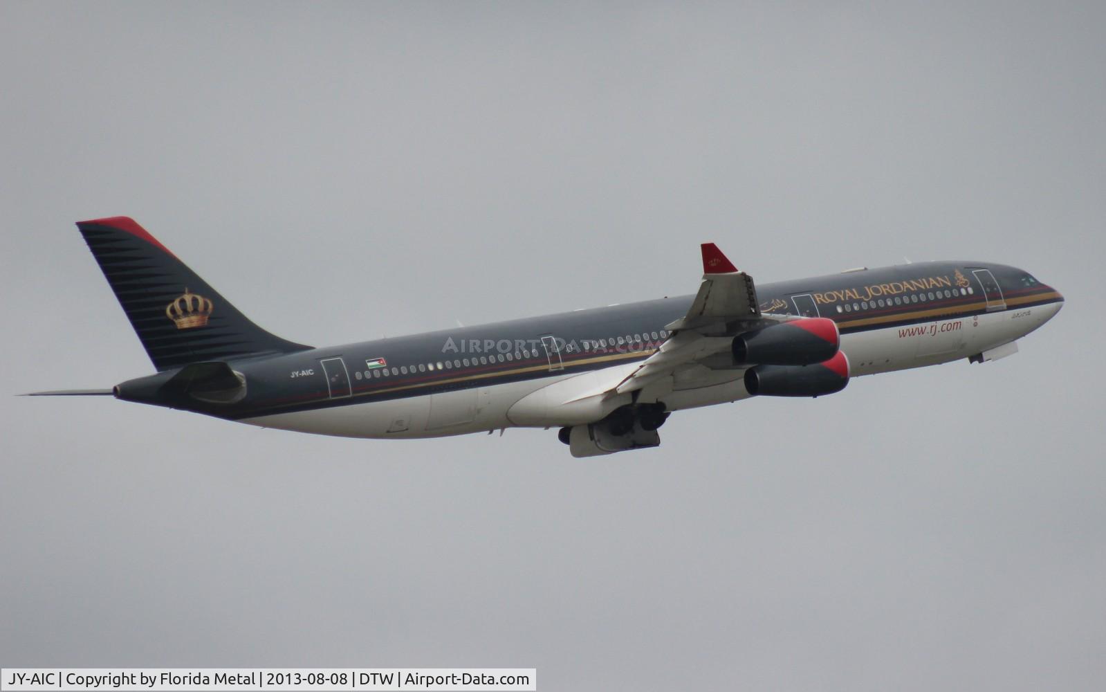 JY-AIC, 1993 Airbus A340-212 C/N 14, Royal Jordanian A340-200