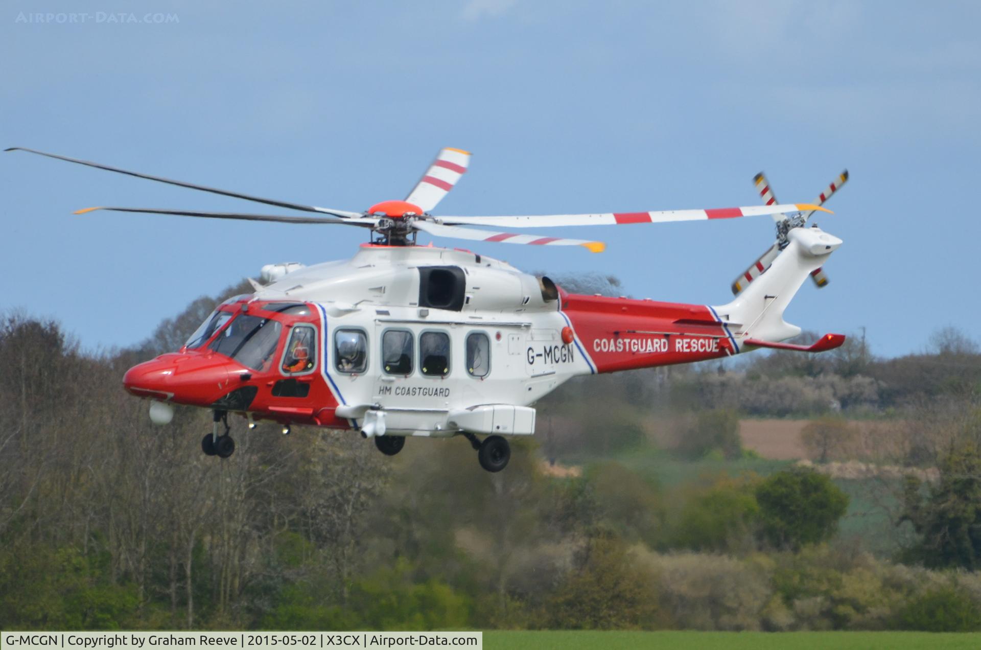 G-MCGN, 2014 AgustaWestland AW-189 C/N 92001, At Northrepps.