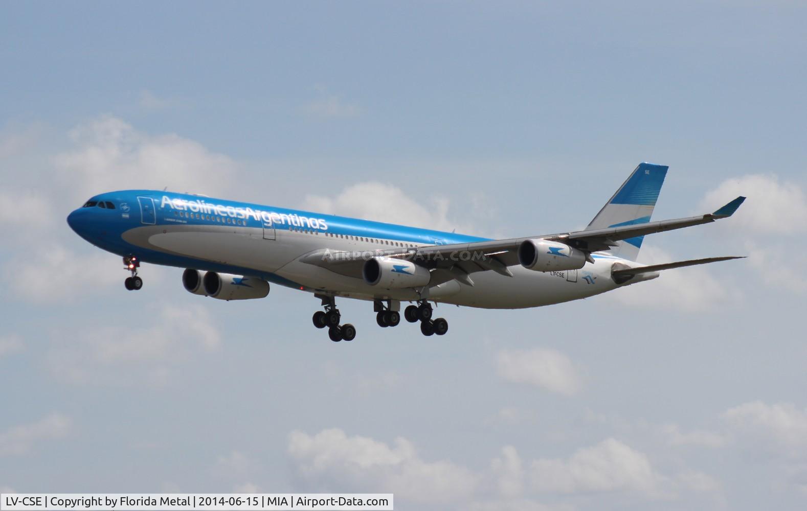 LV-CSE, 1996 Airbus A340-313 C/N 126, Aerolineas Argentinas