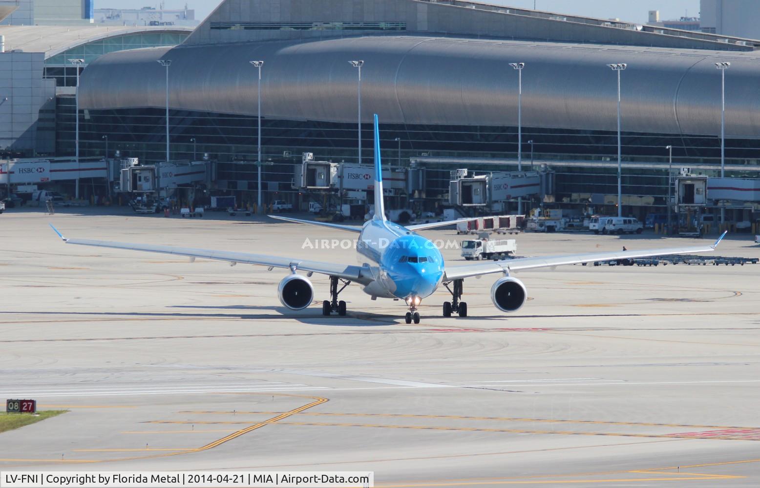 LV-FNI, 1999 Airbus A330-223 C/N 290, Aerolineas Argentinas