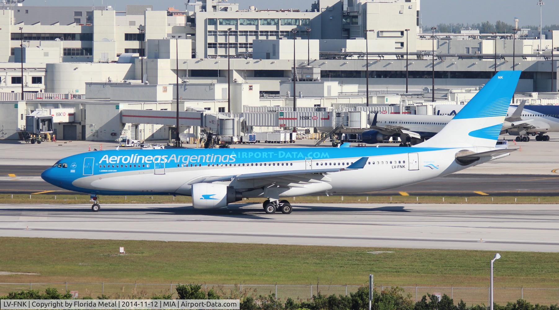 LV-FNK, 2000 Airbus A330-223 C/N 358, Aerolineas Argentinas