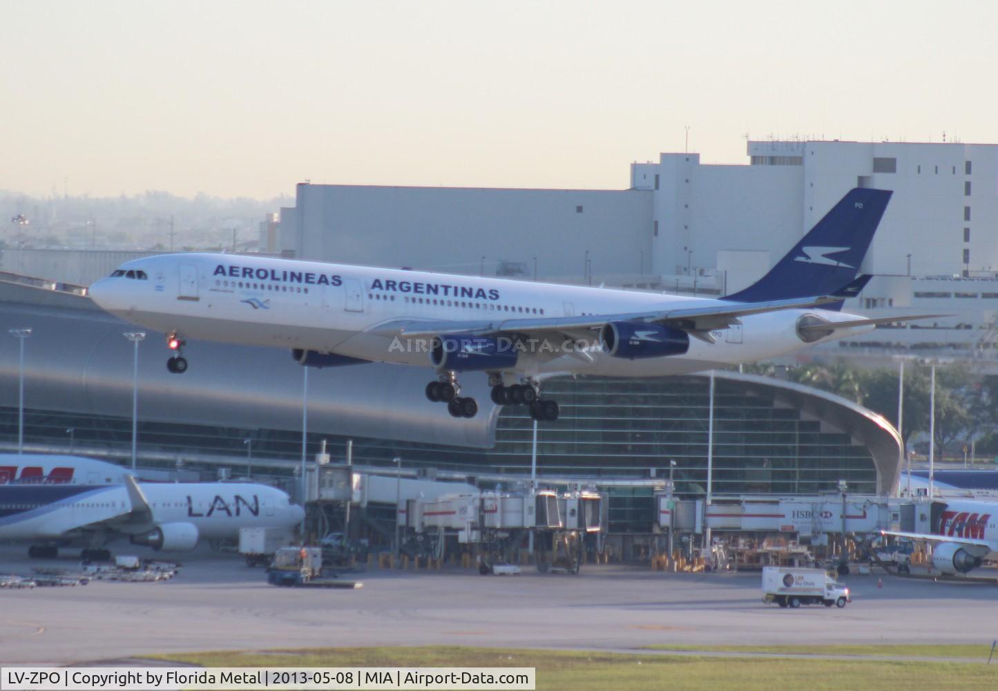 LV-ZPO, 1993 Airbus A340-211 C/N 063, Aerolineas Argentinas