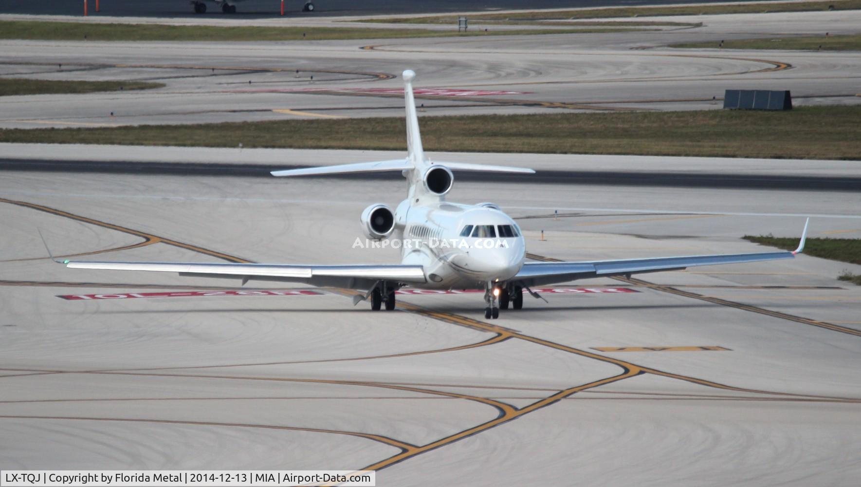 LX-TQJ, 2009 Dassault Falcon 7X C/N 88, Falcon 7X