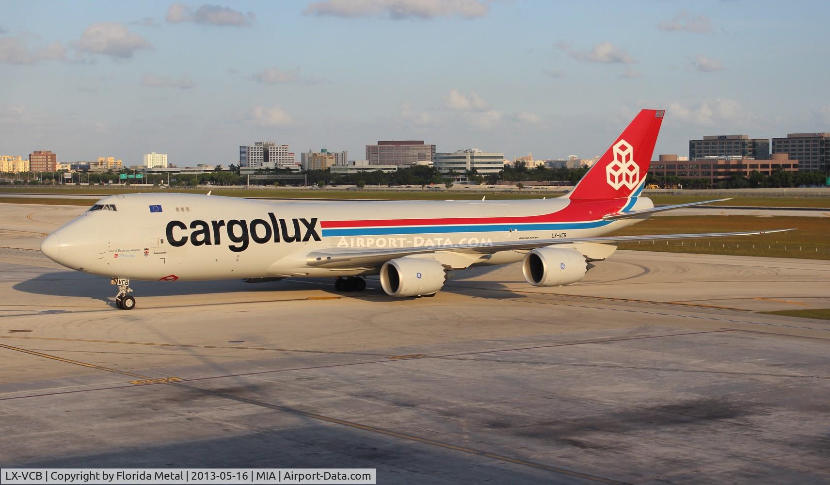 LX-VCB, 2010 Boeing 747-8R7F C/N 35806, Cargolux 747-800