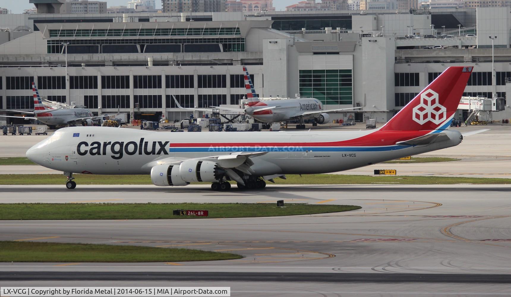 LX-VCG, 2012 Boeing 747-8R7F C/N 35812, Cargolux