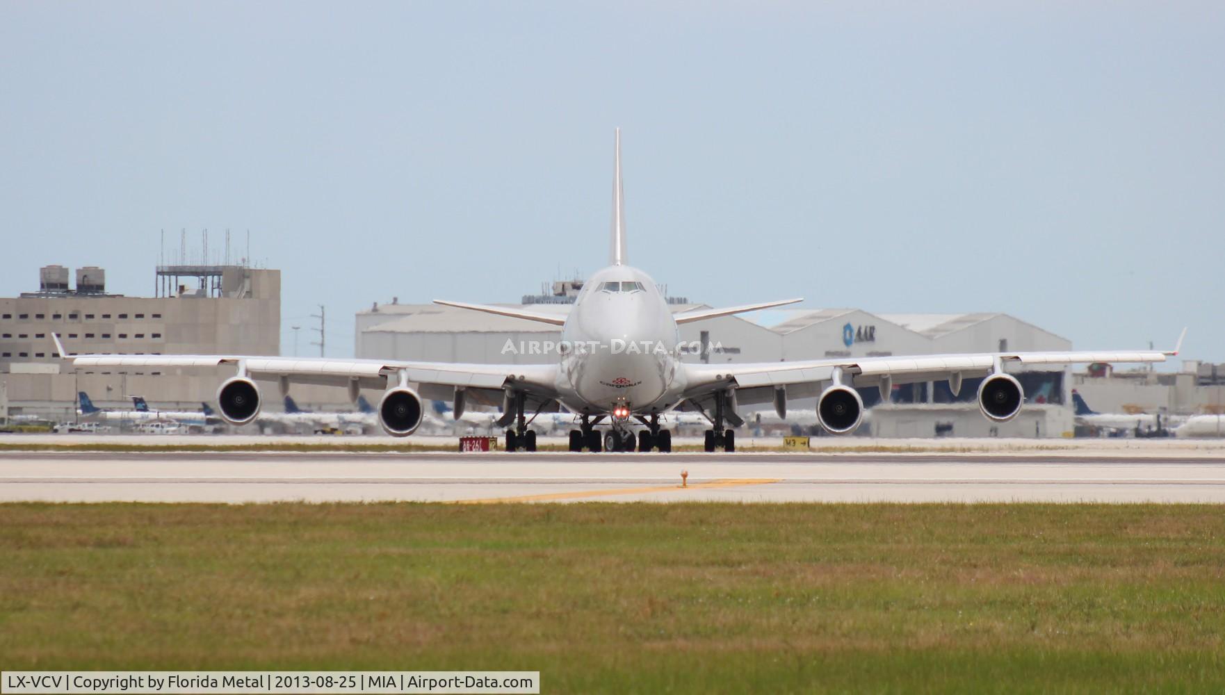 LX-VCV, 2005 Boeing 747-4R7F/SCD C/N 34235, Cargolux 747-400