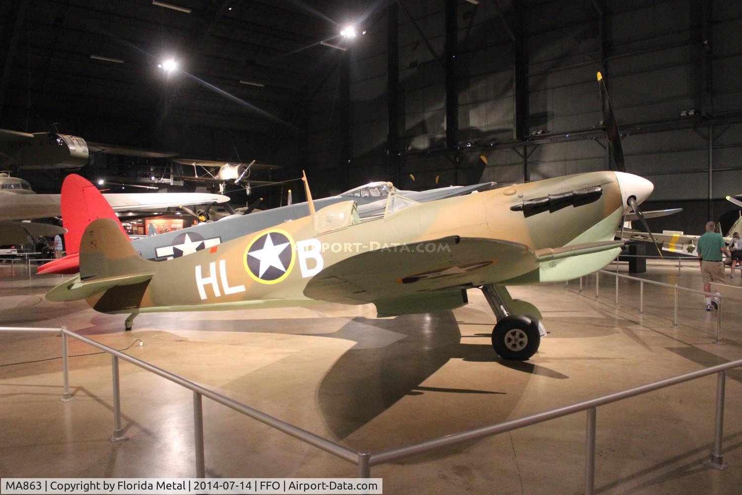 MA863, 1943 Supermarine 349 Spitfire F.Vc C/N Not found MA863, Spitfire