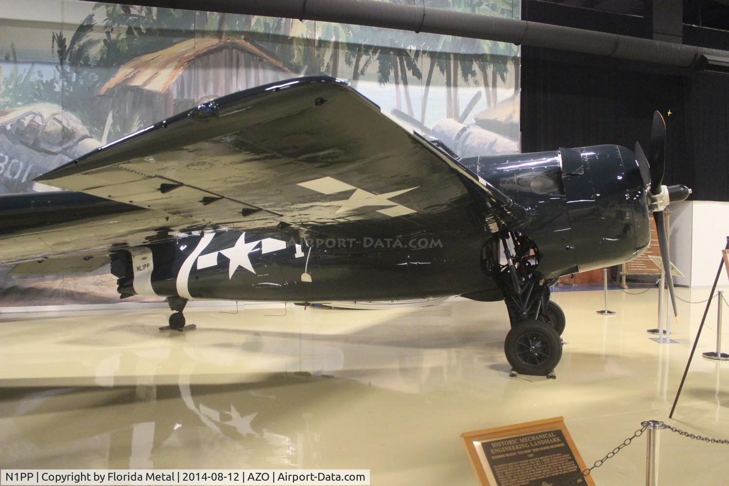 N1PP, 1945 General Motors (Grumman) FM-2 Wildcat C/N 5635, Grumman FM-2 Wildcat