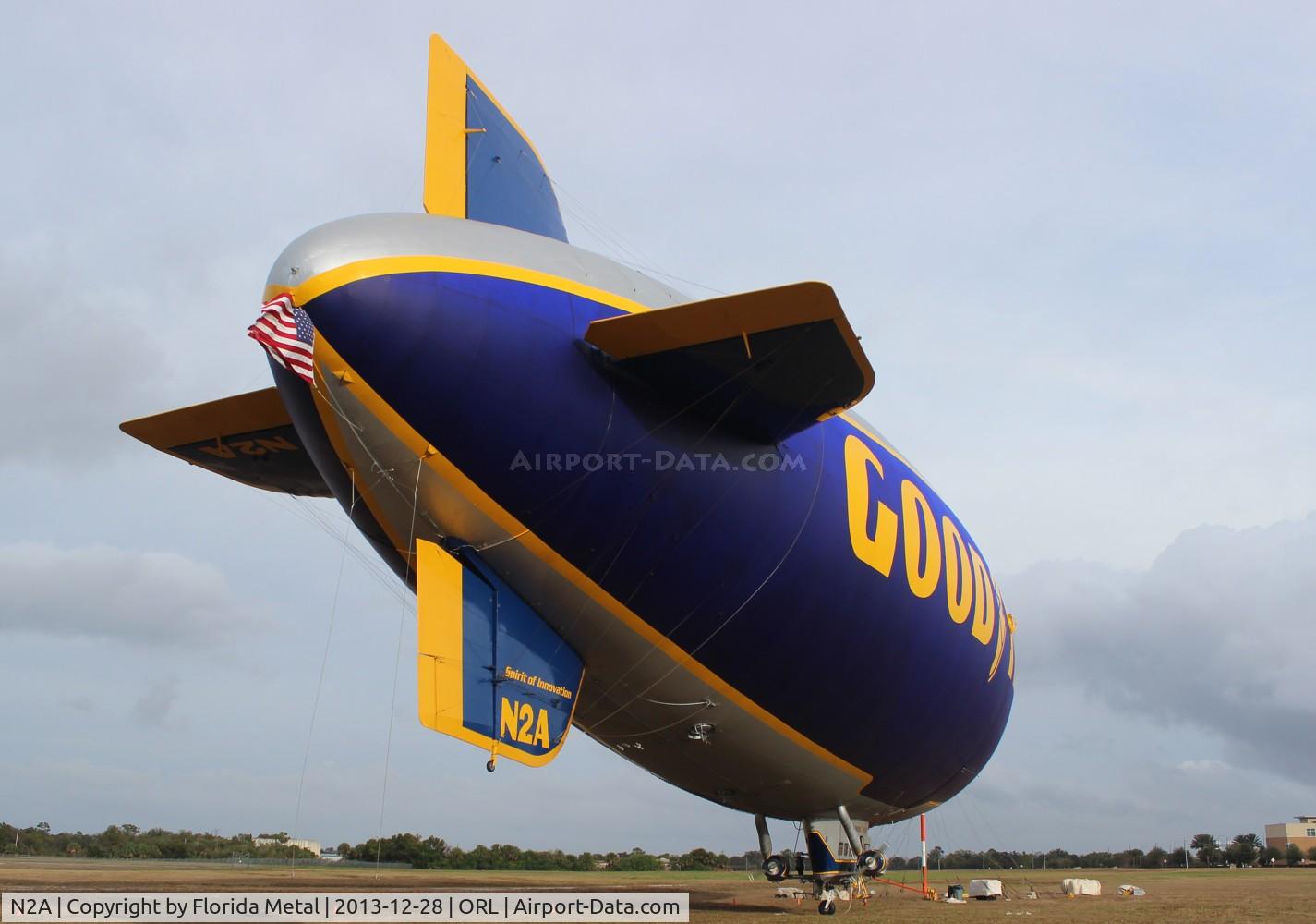 N2A, 1983 Goodyear GZ-20A C/N 4119, Goodyear Blimp