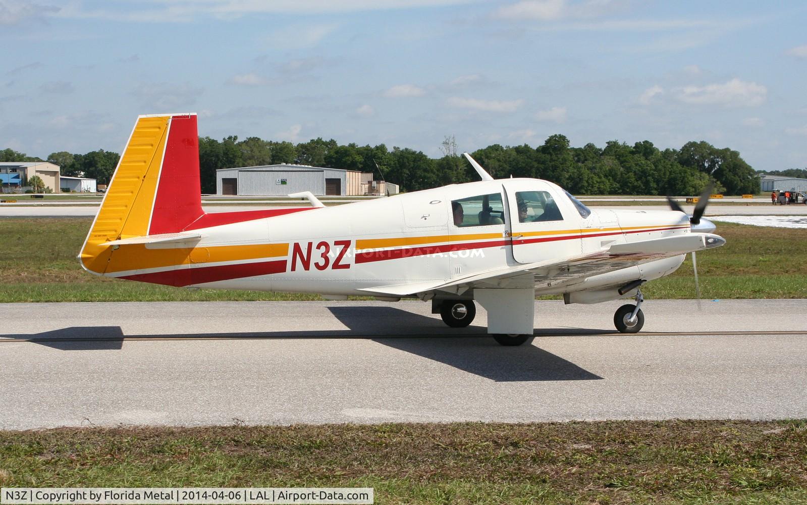 N3Z, 1975 Mooney M20E C/N 21-1161, Mooney M20E