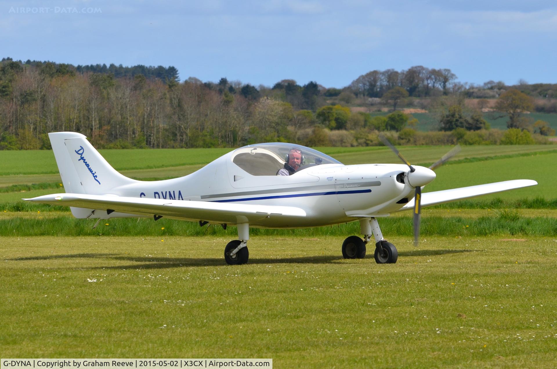 G-DYNA, 2006 Aerospool WT-9 Dynamic C/N DY135/2006, Just landed at Northrepps.