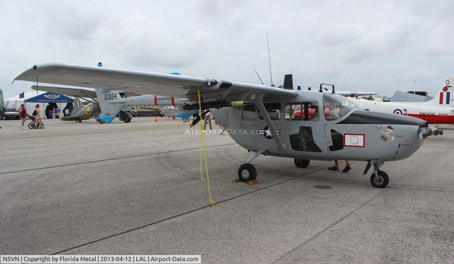 N5VN, 1967 Cessna O-2A Super Skymaster C/N 337M-0040, O-2A Skymaster