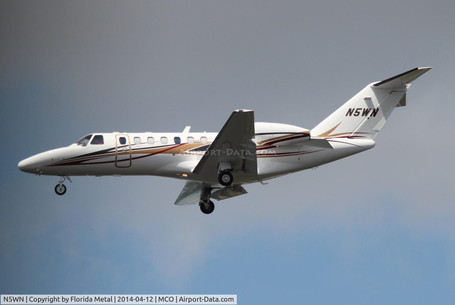 N5WN, 2007 Cessna 525B CitationJet CJ3 C/N 525B0204, Citation CJ3