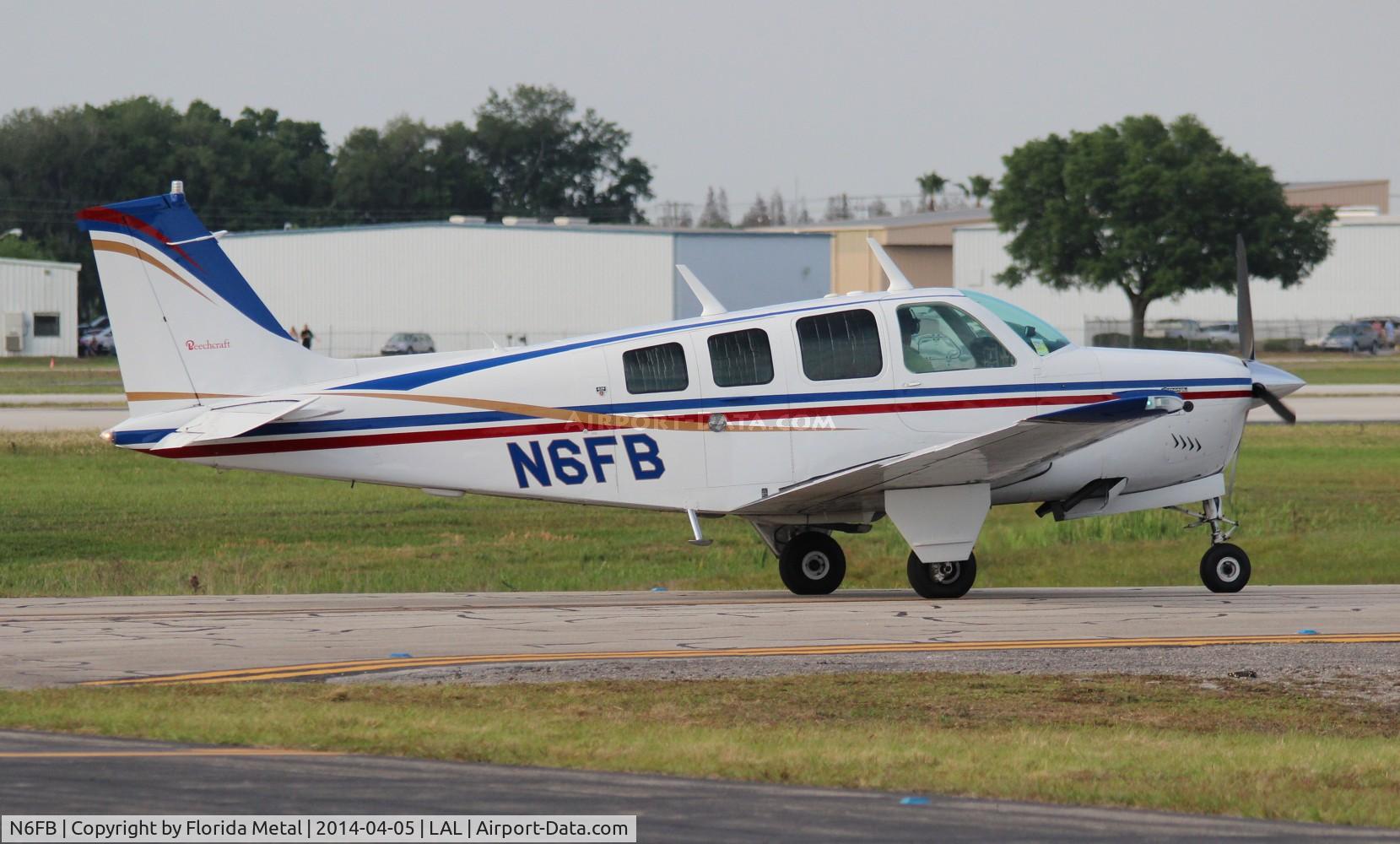 N6FB, 1978 Beech A36 Bonanza 36 C/N E-1318, Beech A36