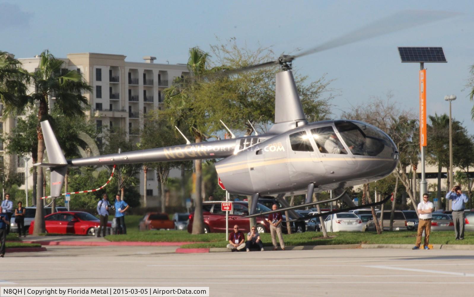 N8QH, 2015 Robinson R66 Turbine C/N 0552, Robinson R66 at Heliexpo Orlando