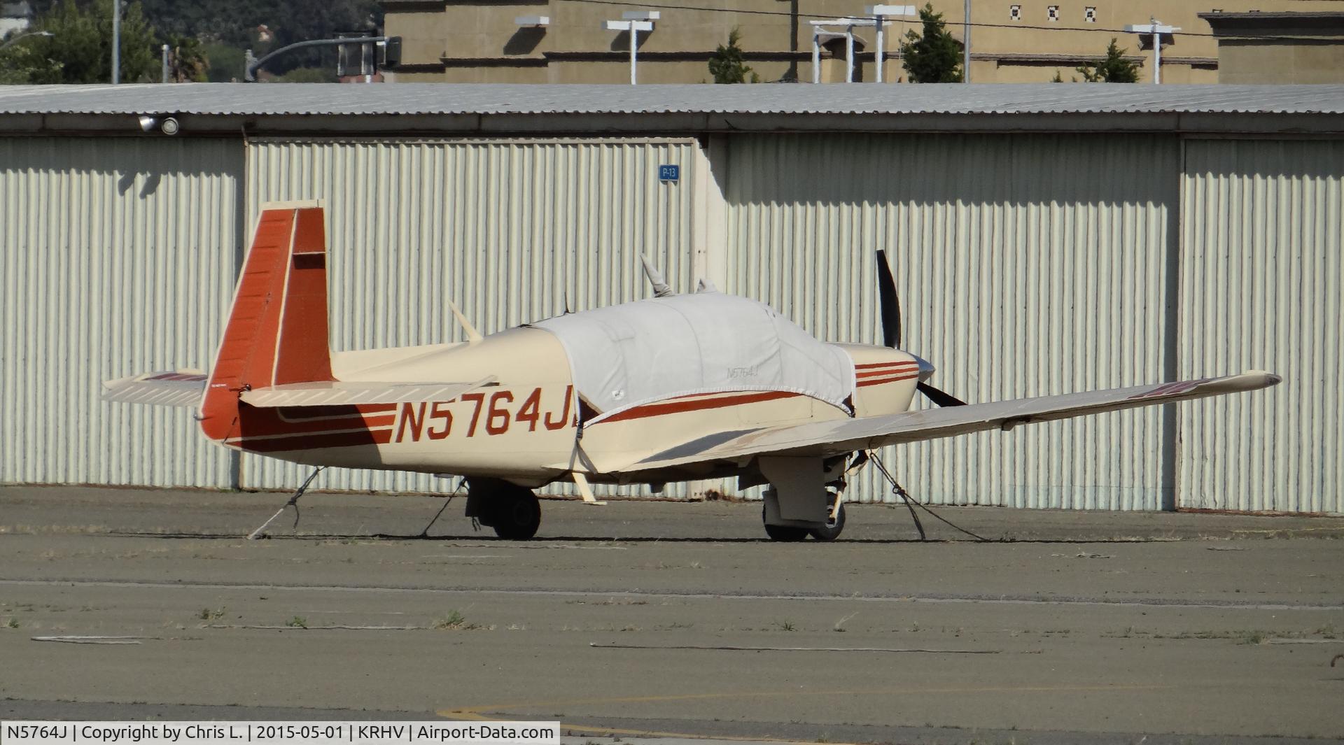 N5764J, 1984 Mooney M20J 201 C/N 24-1478, A 