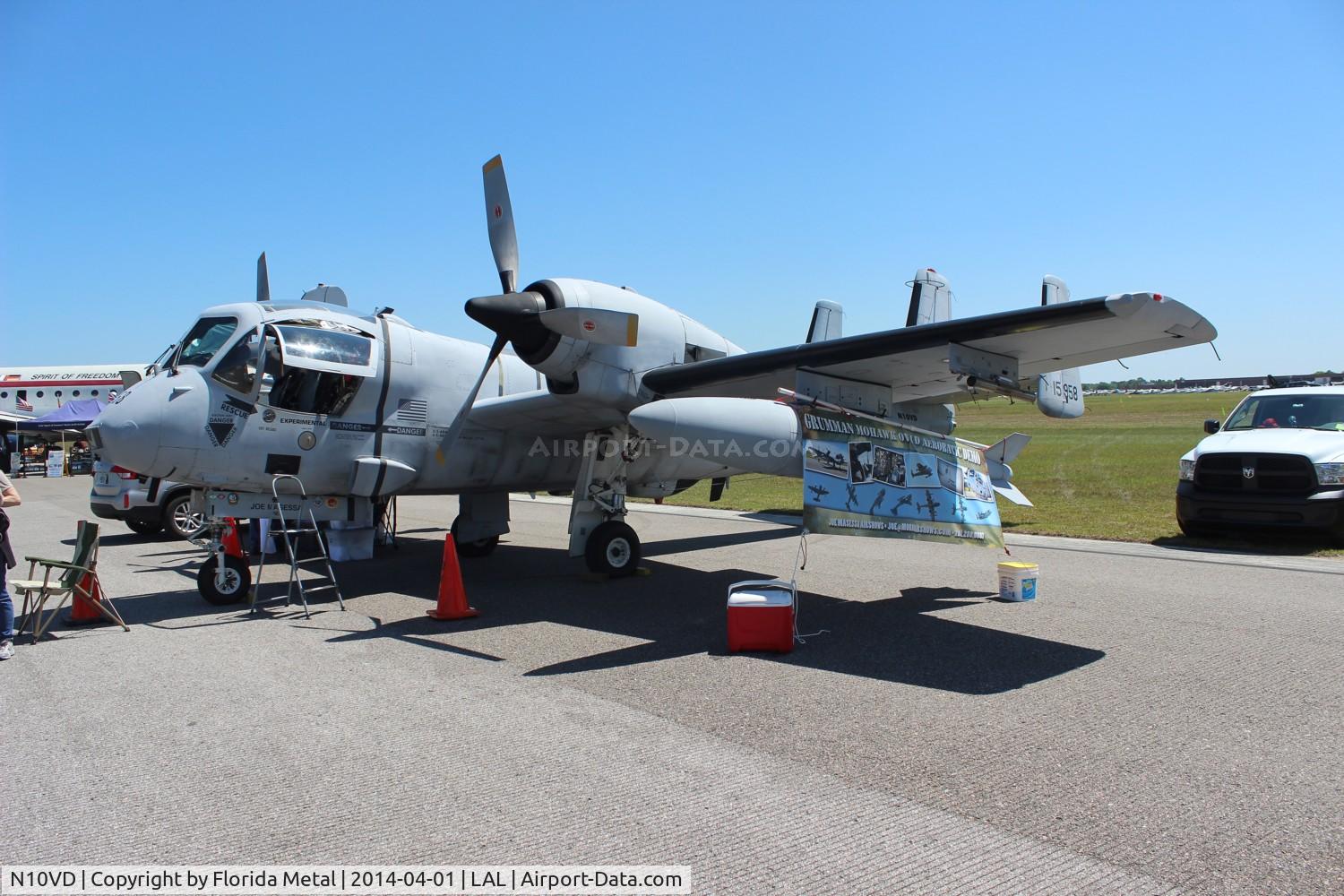 N10VD, 1968 Grumman OV-1D Mohawk C/N 162C, OV-1D Mohawk