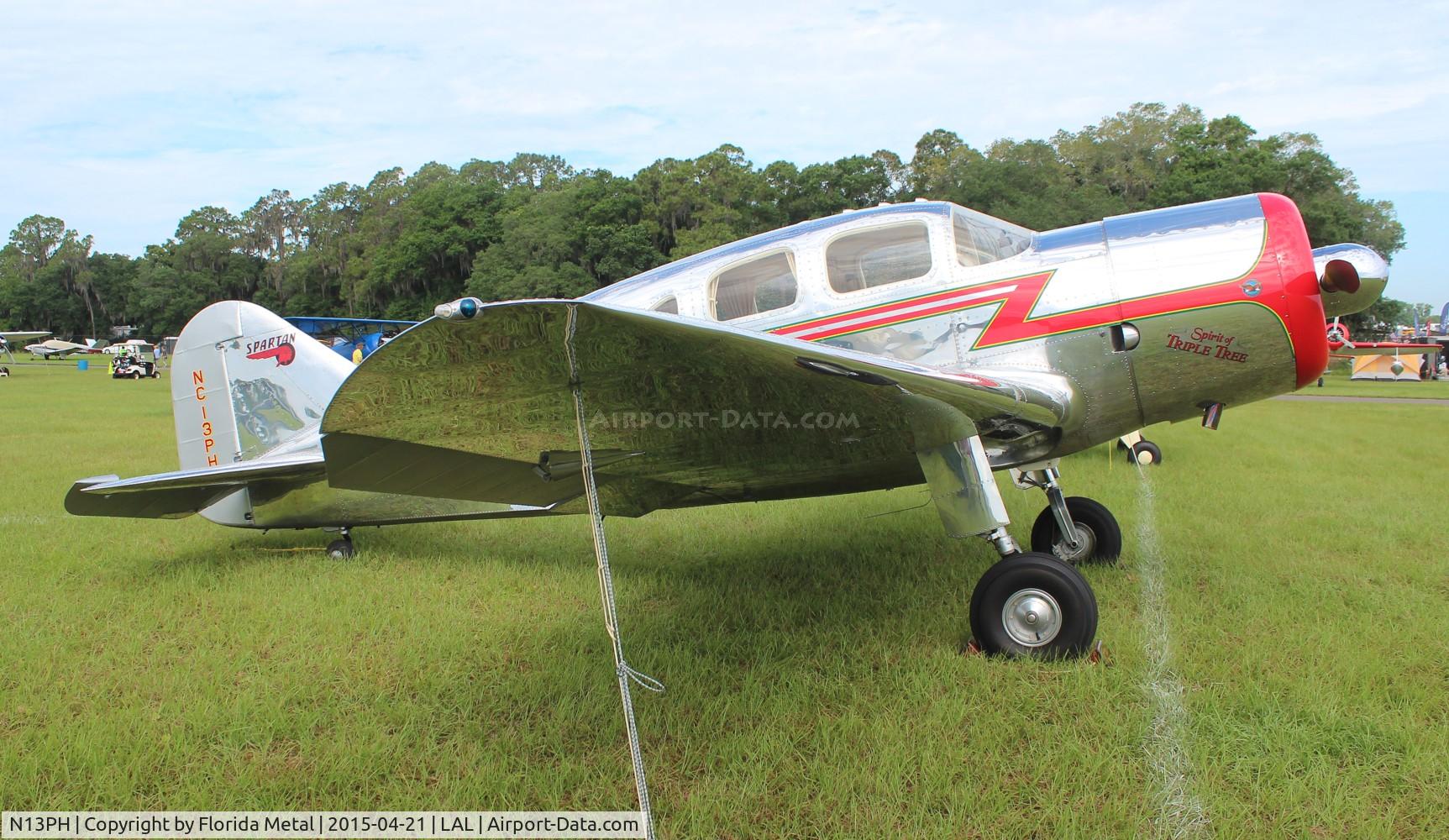 N13PH, 1938 Spartan 7W Executive C/N 13, Spartan Executive