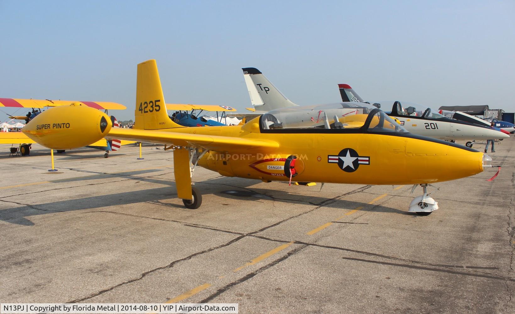 N13PJ, Temco TT-1 Super Pinto C/N TE-13  BuNo.144235, Super Pinto