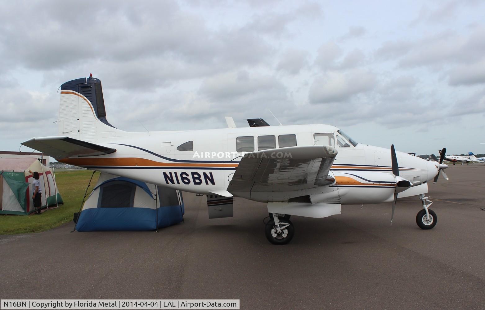 N16BN, 1962 Beech U-8F Seminole C/N LF-61, Beech U-8F