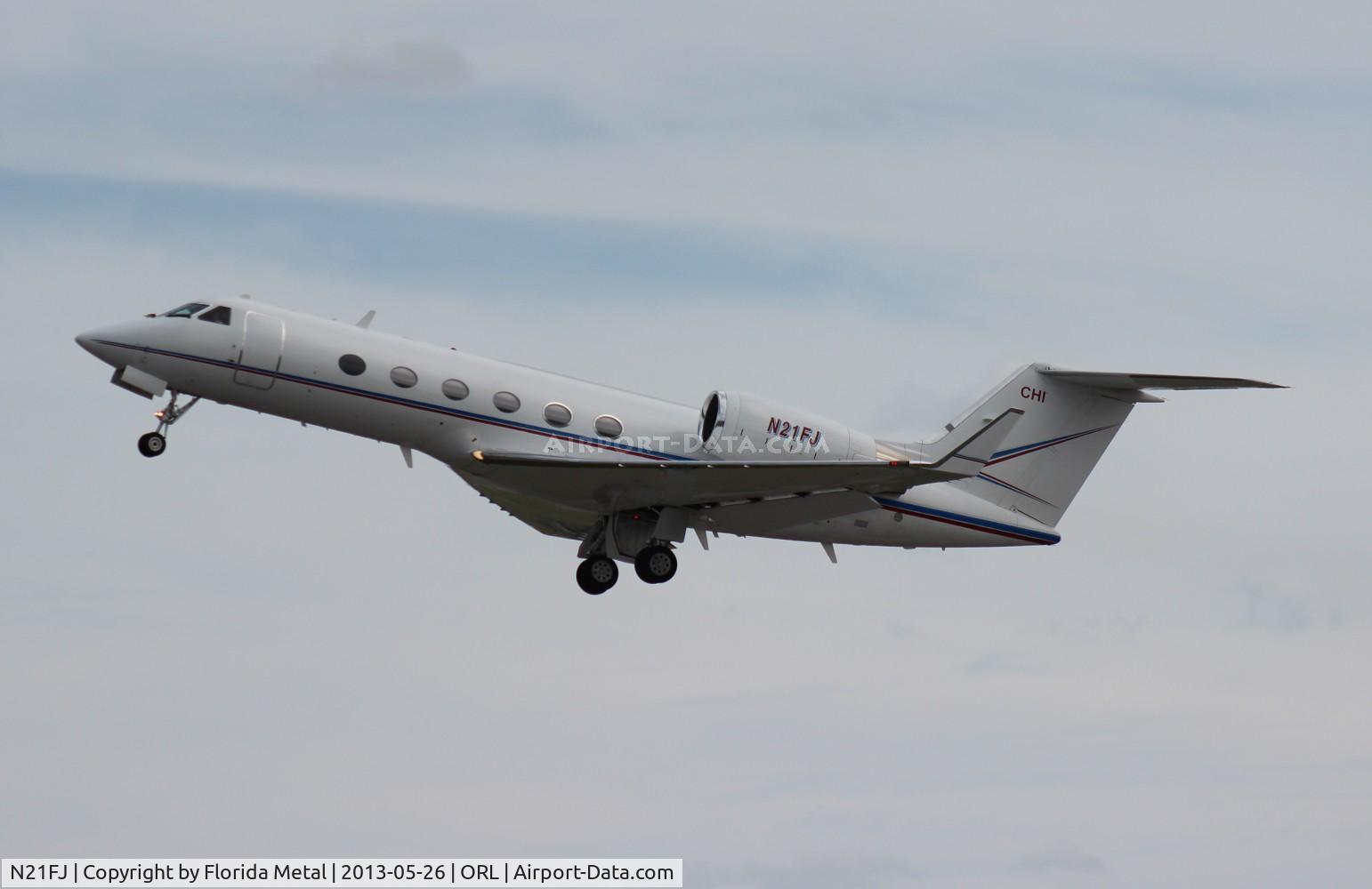 N21FJ, Gulfstream Aerospace G-IV C/N 1016, Gulfstream IV