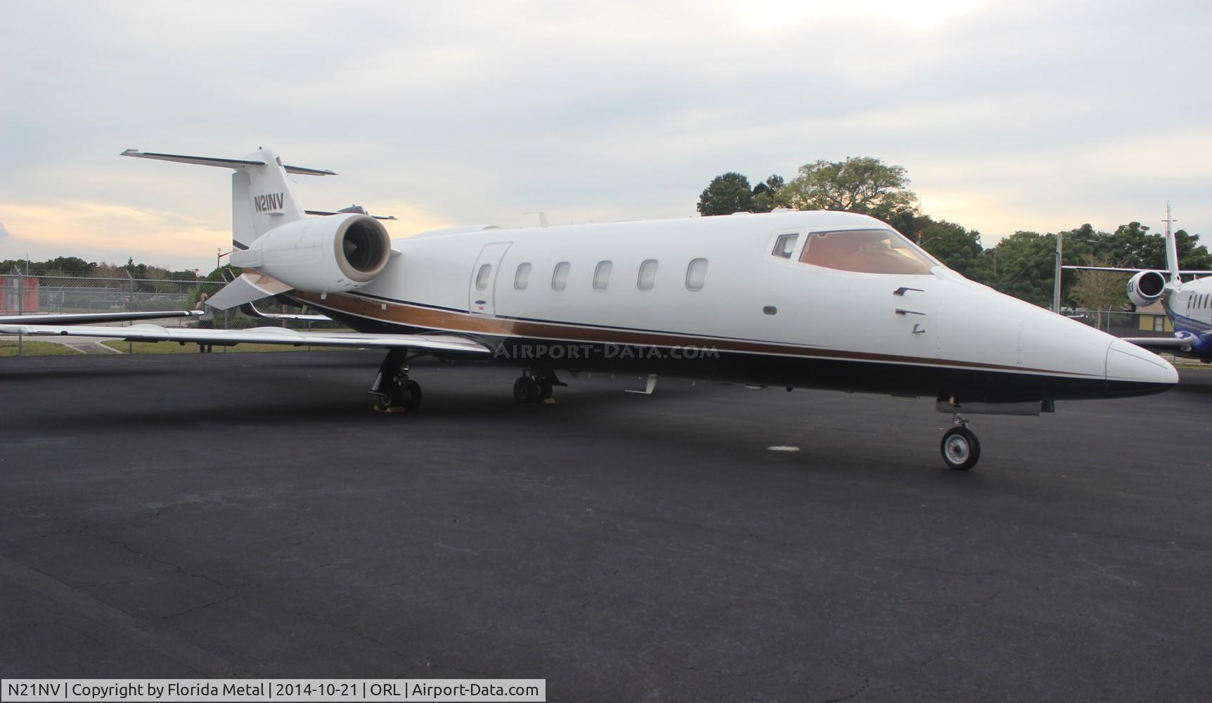N21NV, Learjet Inc 60 C/N 268, Lear 60