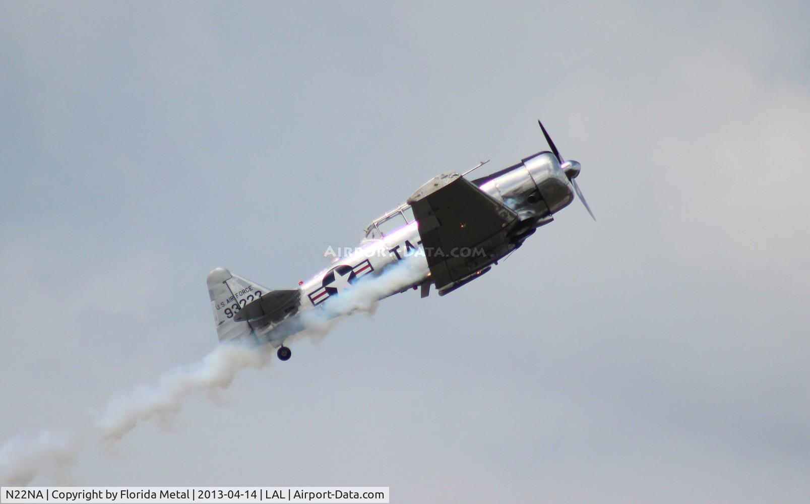 N22NA, 1946 North American T-6G Texan C/N 168-326, T-6G flown by Bill Leff.  This aircraft had an incident in Naples FL later that year