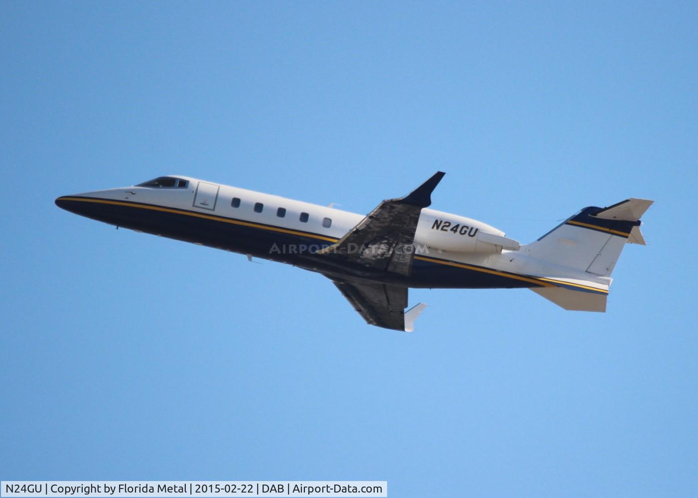 N24GU, 1993 Learjet Inc 60 C/N 018, Goodyear Lear 60