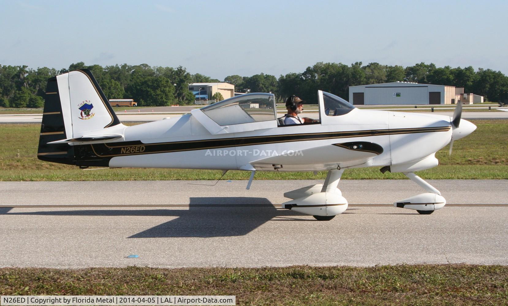N26ED, 1999 Van's RV-6A C/N 24840, Vans RV-6A