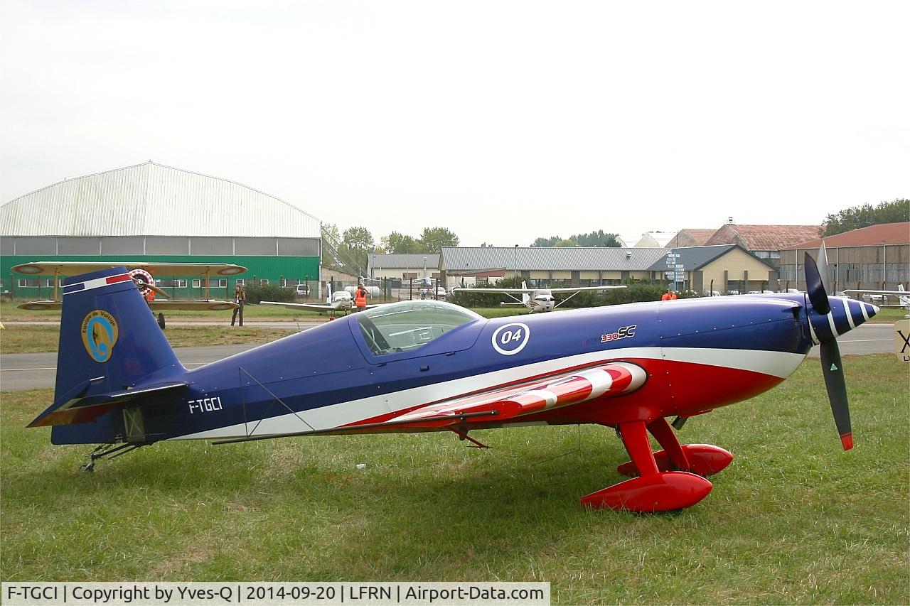 F-TGCI, Extra EA-330SC C/N 04, Extra EA-330SC, Static display, Rennes-St Jacques airport (LFRN-RNS) Air show 2014
