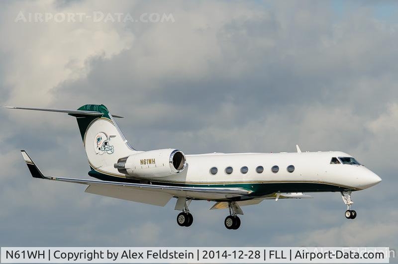 N61WH, 1988 Gulfstream Aerospace G-IV C/N 1075, Ft. Lauderdale