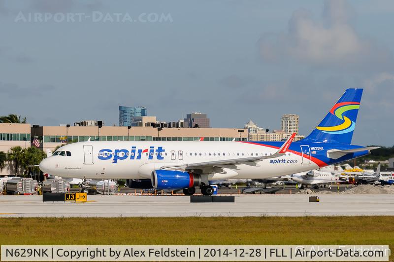 N629NK, 2014 Airbus A320-232 C/N 6300, Ft. Lauderdale
