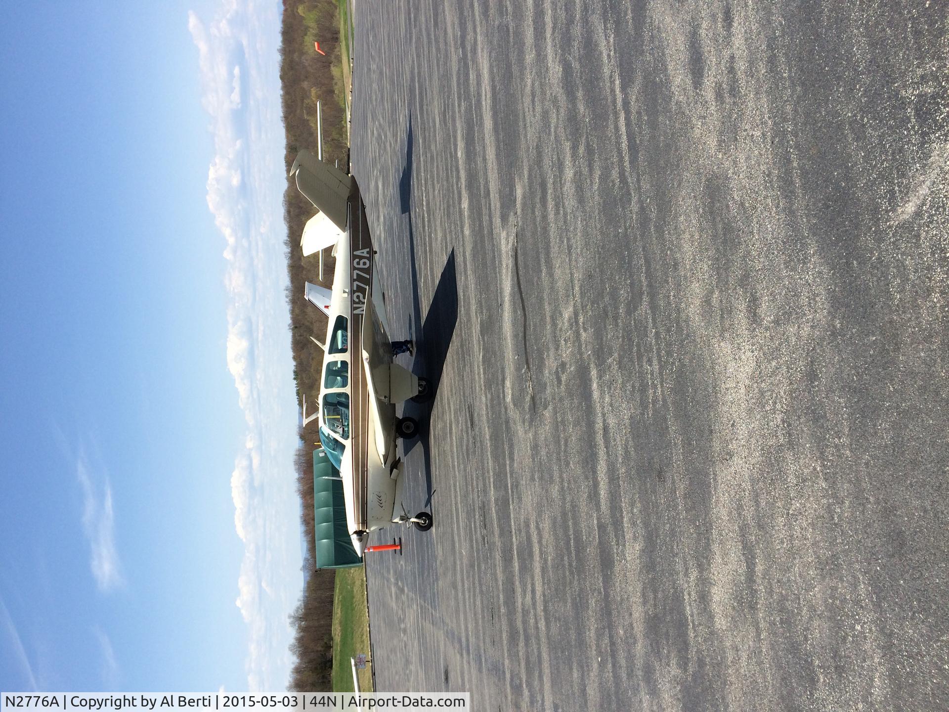 N2776A, 1969 Beech V35A Bonanza C/N D-9054, At the pump at Sky Acres