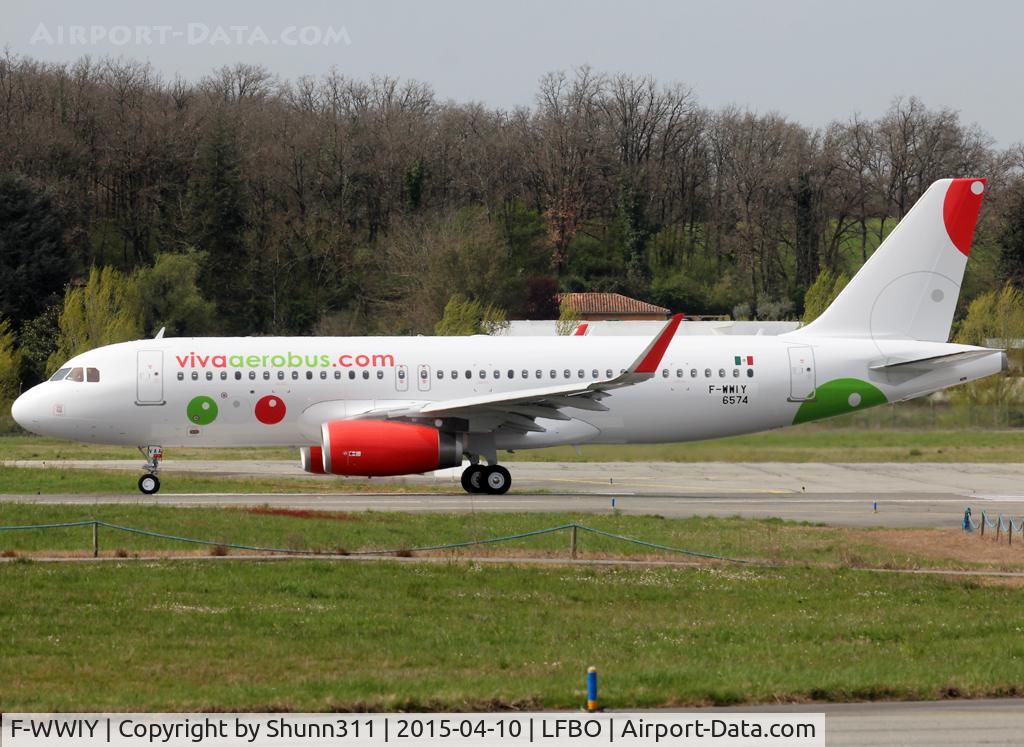 F-WWIY, 2015 Airbus A320-232 C/N 6574, C/n 6574 - To be XA-VAA