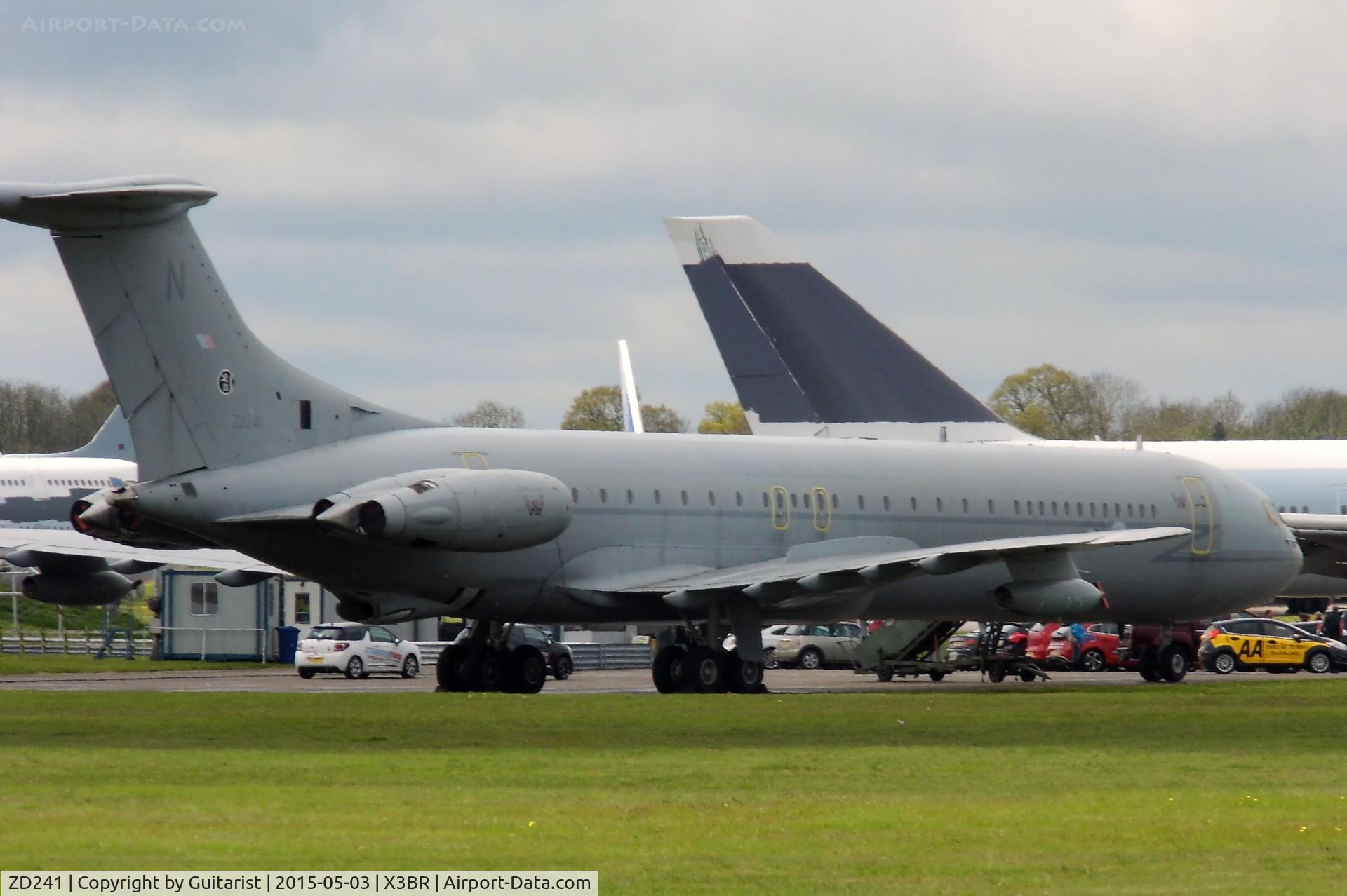 ZD241, 1968 Vickers Super VC10 K.4 C/N 863, At the breakers yard at Bruntingthorpe. Very sad.