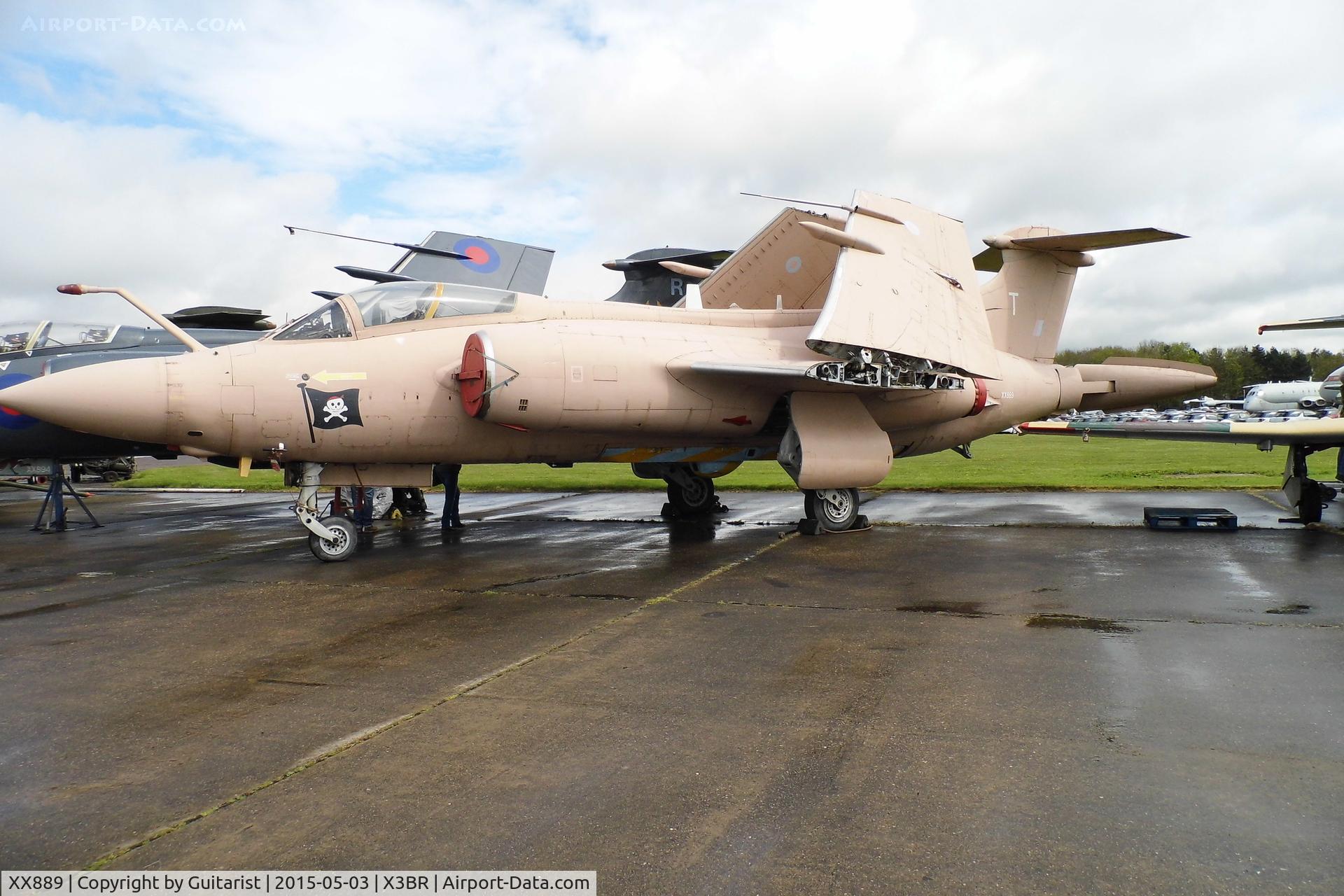 XX889, 1974 Hawker Siddeley Buccaneer S.2B C/N B3-05-73, At Bruntingthorpe
