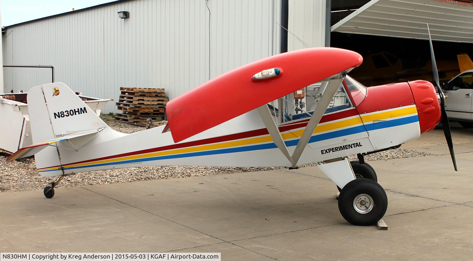N830HM, 1995 Denney Kitfox Model 3 C/N 830, 2015 EAA Chapter 380 Fly-in