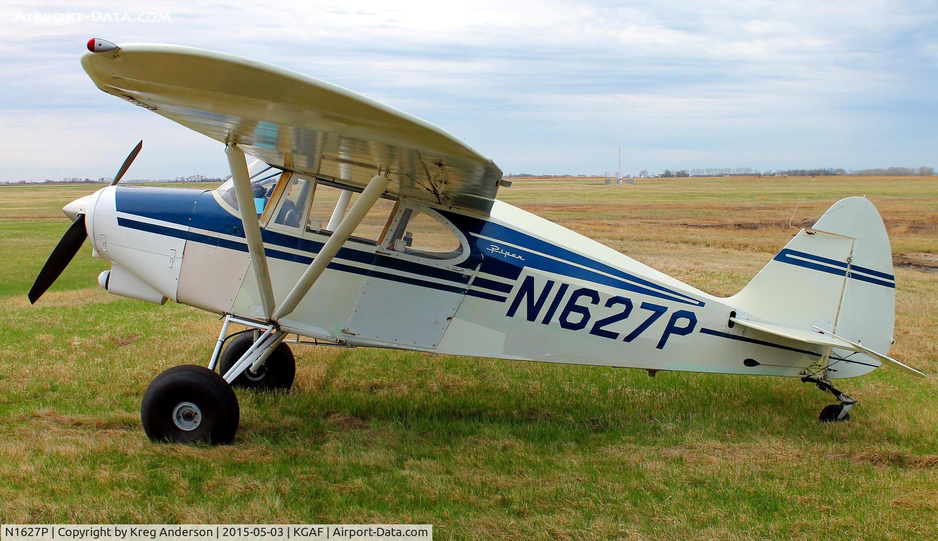 N1627P, 1954 Piper PA-22-150 C/N 22-2441, 2015 EAA Chapter 380 Fly-in