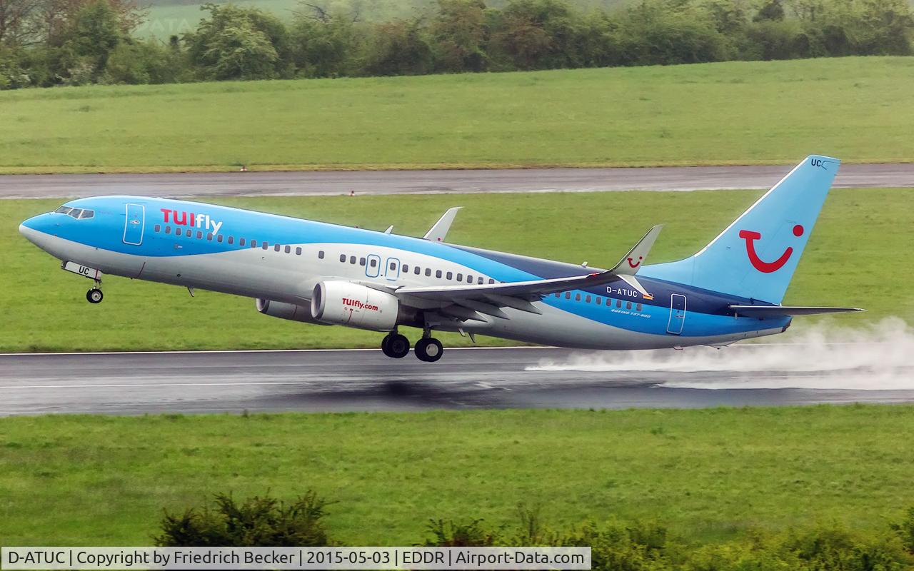 D-ATUC, 2006 Boeing 737-8K5 C/N 34684, departure to Palma via RW27
