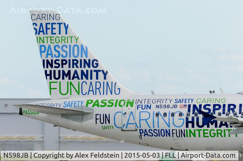 N598JB, 2004 Airbus A320-232 C/N 2314, Ft. Lauderdale