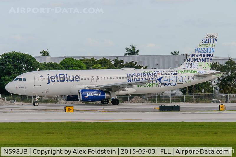 N598JB, 2004 Airbus A320-232 C/N 2314, Ft. Lauderdale