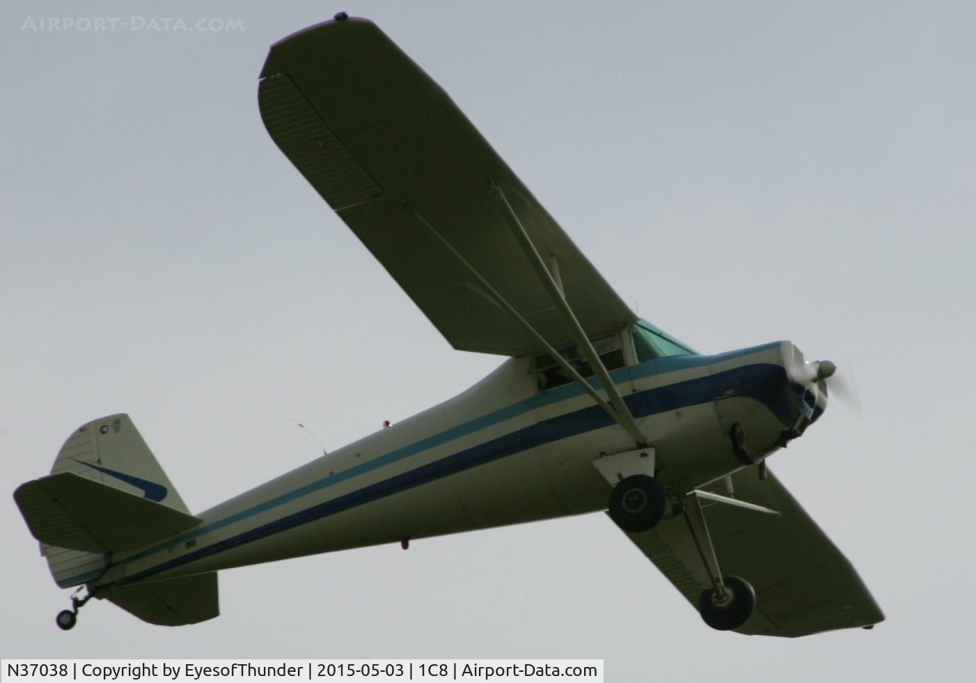 N37038, 1941 Luscombe 8A C/N 1699, Taken at the EAA Chapter 22 Pancake Breakfast Fly In/Drive In
