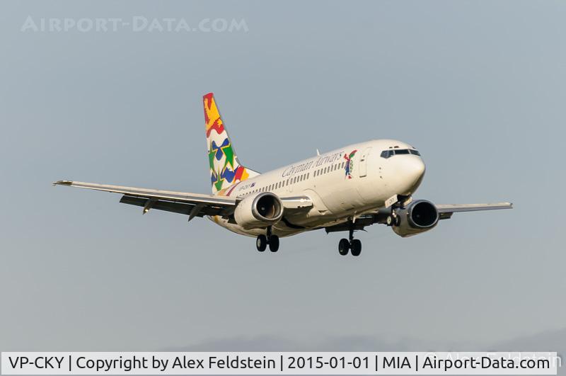 VP-CKY, 1992 Boeing 737-3Q8 C/N 26282, Miami